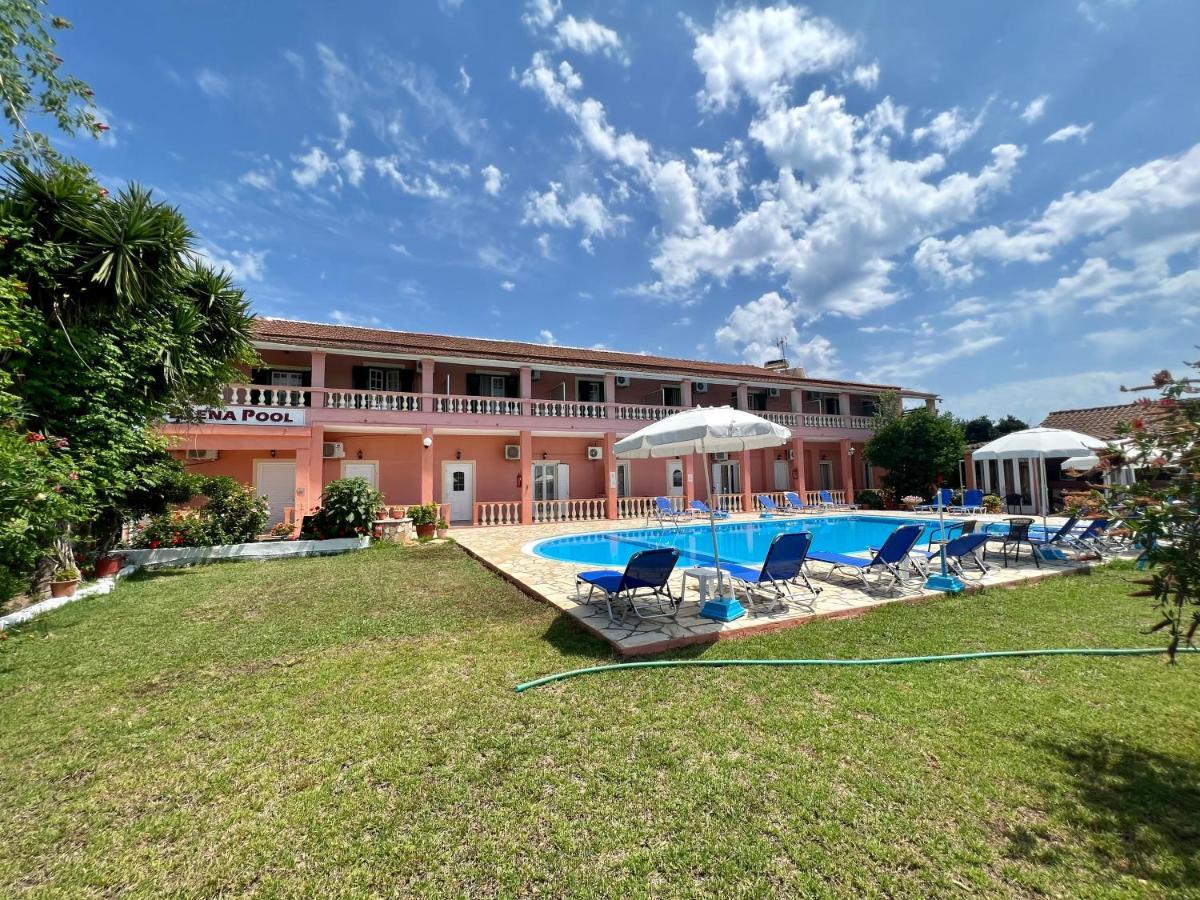 Elena Pool Aparthotel Agios Georgios  Bagian luar foto