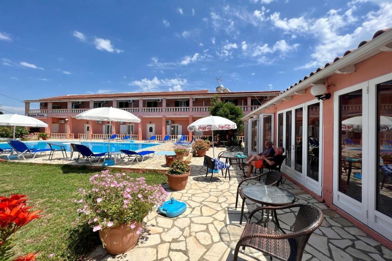 Elena Pool Aparthotel Agios Georgios  Bagian luar foto