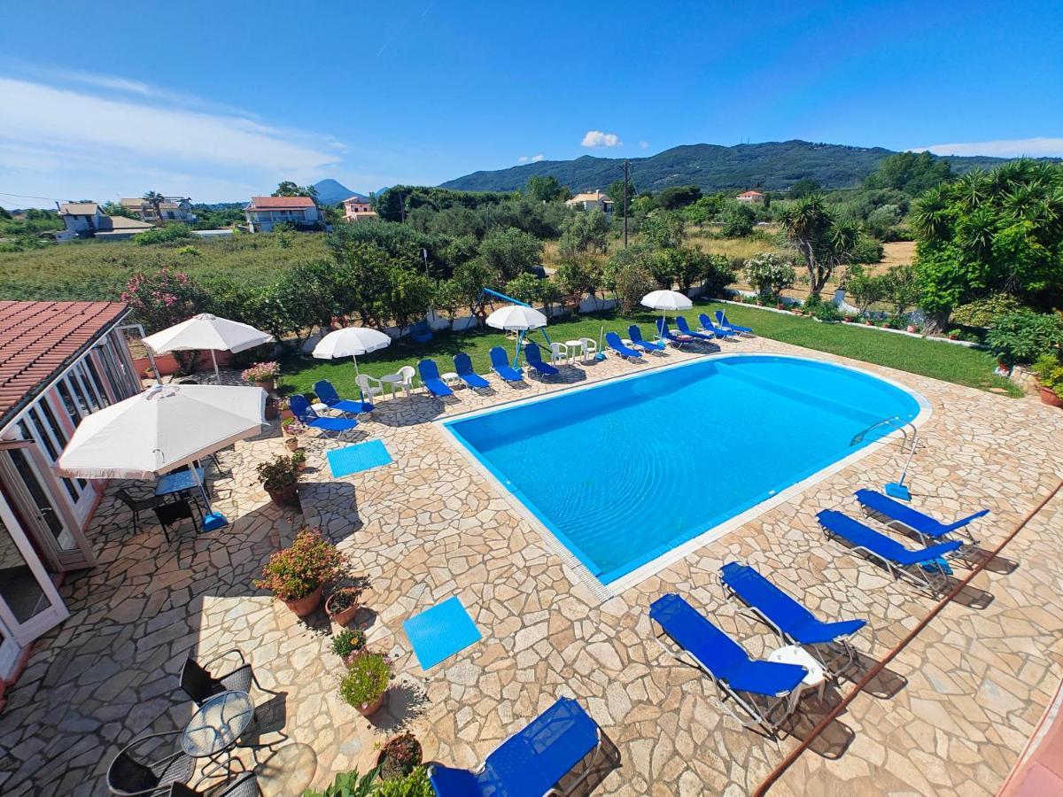Elena Pool Aparthotel Agios Georgios  Bagian luar foto